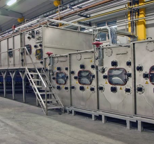 Industrial Continuous Washing & Drying Machine